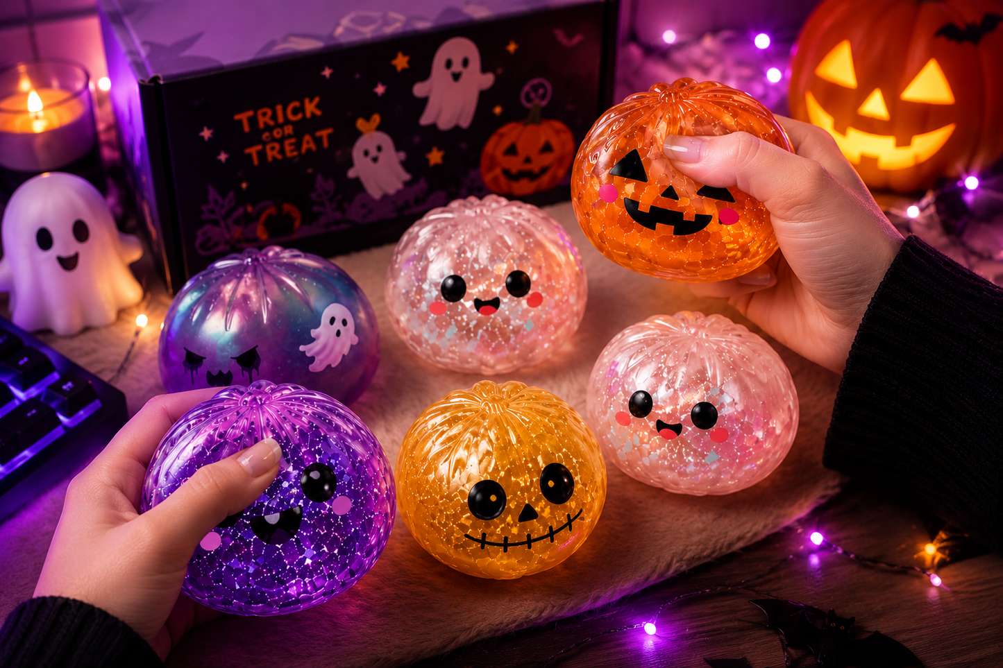 Kavora Mystery Ghost Squishy Toy