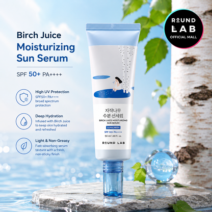 Kavora Birch Glow SPF50+ Moisturizing Sun Serum