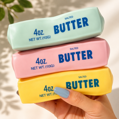 Kavora CrunchBar Butter Squishy – Ultra-Soft Crunchy Stress Relief Fidget Toy