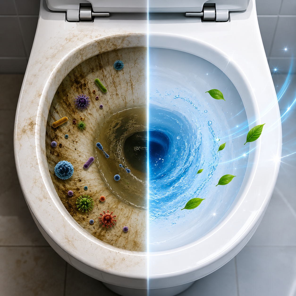 Kavora DualFresh Toilet Bowl Cleaner 2-in-1 Clean and Deodorize
