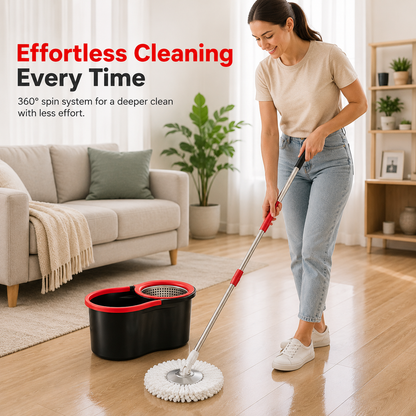 Kavora SpinClean 360° Mop & Bucket System