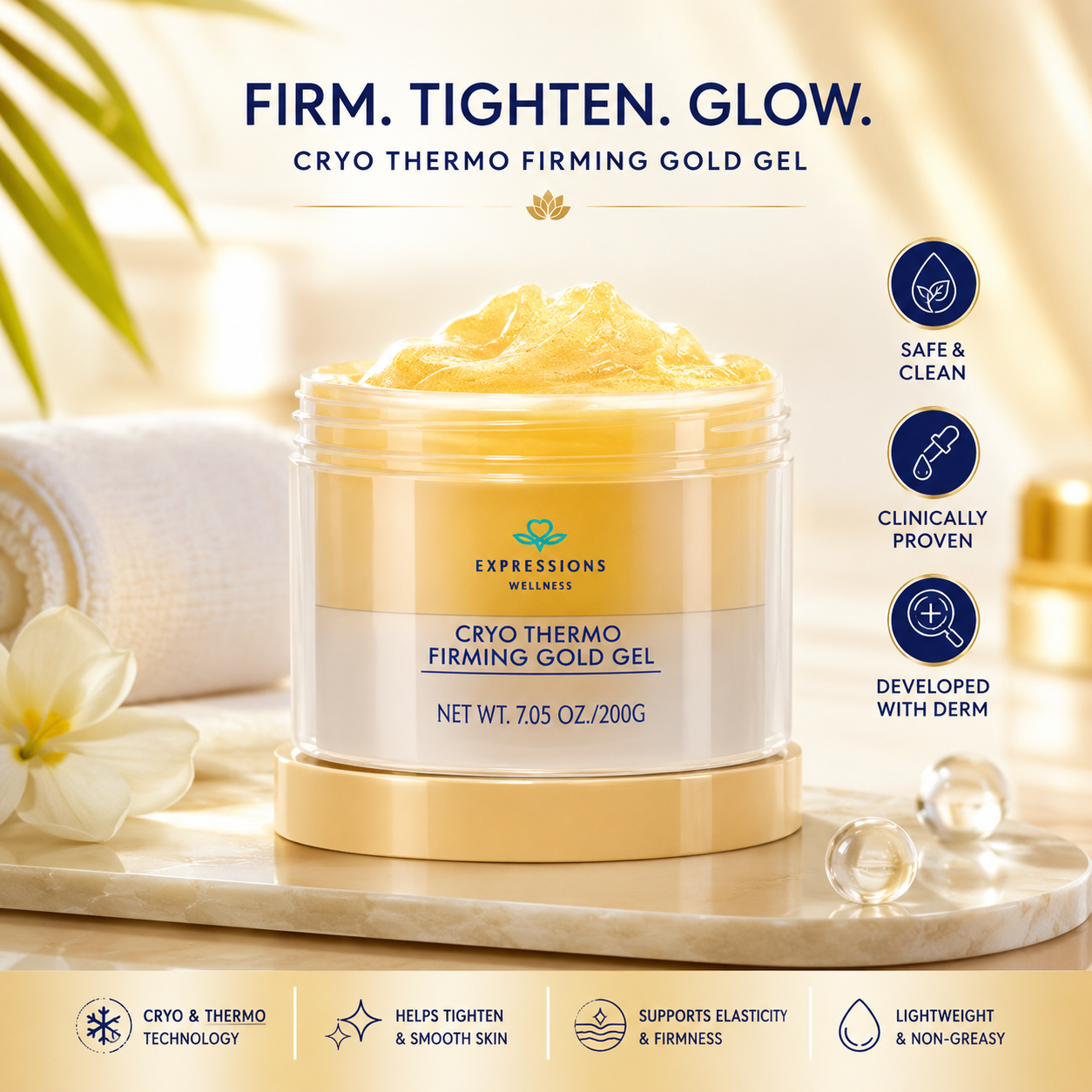 Kavora ThermoSculpt Body Cream – Firm, Tone & Smooth