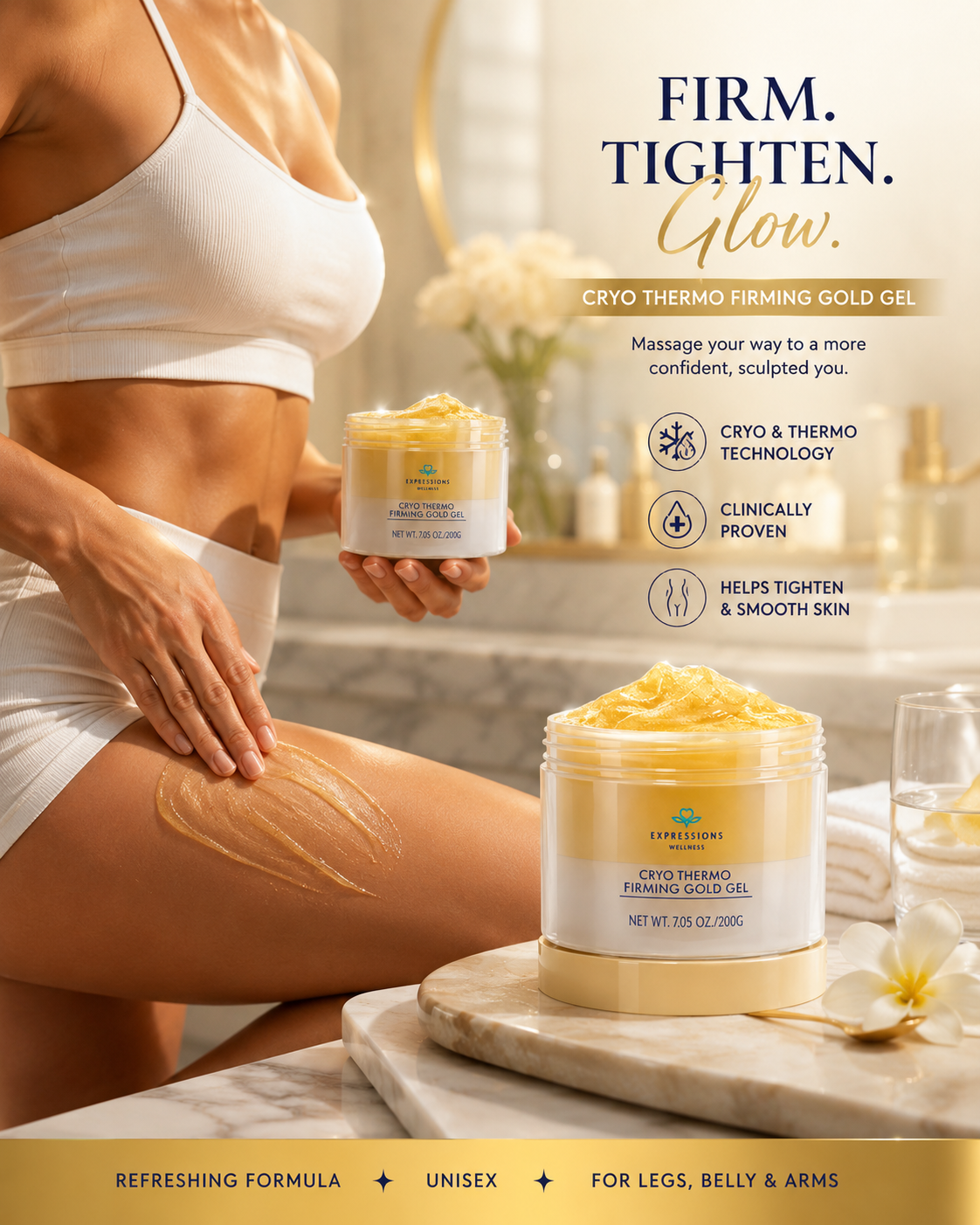 Kavora ThermoSculpt Body Cream – Firm, Tone & Smooth