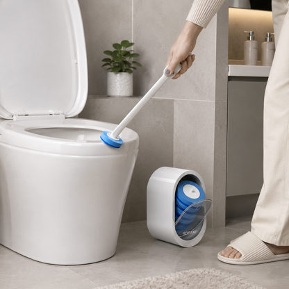 Kavora™ FreshClean Toilet Scrubber Kit – Self-Cleaning Disposable Pads for a No-Mess, No-Odor Bathroom Cleaning Experience