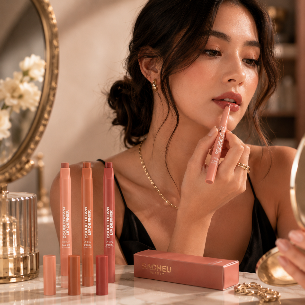 Kavora’s 2-in-1 Lip Definer & Balm for Smooth Satin Lips